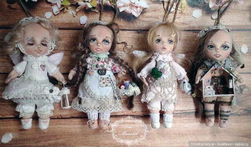 Феи и Хранители — Авторские текстильные куклы: Вальдорфские (фото 10)