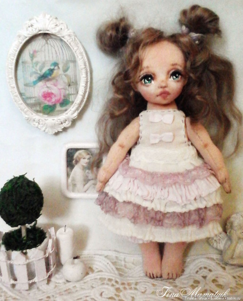 Куколки-малышки — Авторские текстильные куклы: Вальдорфские (фото 6)