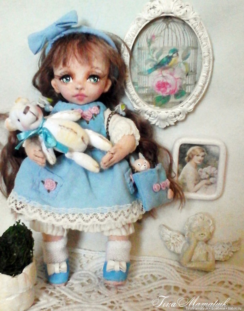 Куколки-малышки — Авторские текстильные куклы: Вальдорфские (фото 5)