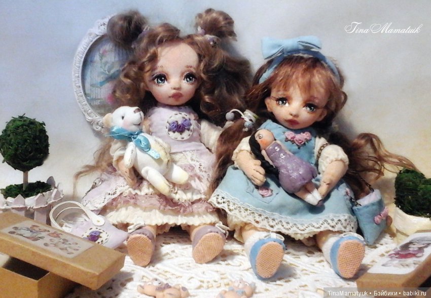 Куколки-малышки — Авторские текстильные куклы: Вальдорфские (фото 7)
