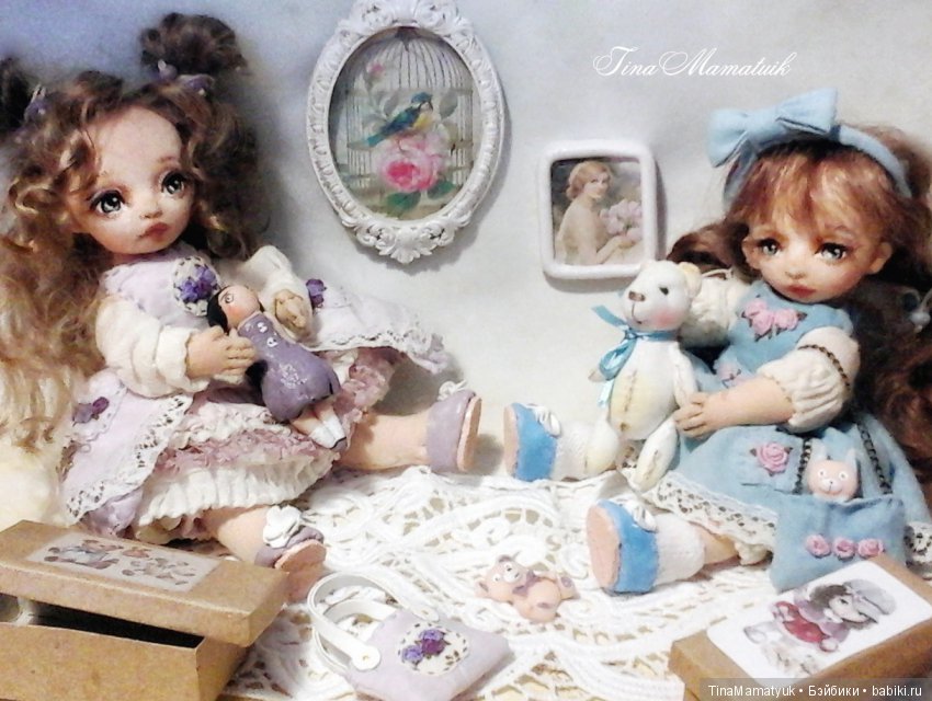 Куколки-малышки — Авторские текстильные куклы: Вальдорфские (фото 3)