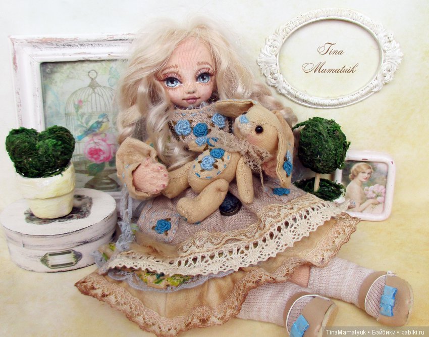 Куколки-малышки — Авторские текстильные куклы: Вальдорфские