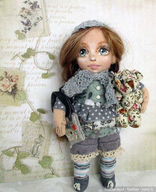 Мои мини куколки — Авторские текстильные куклы: Вальдорфские