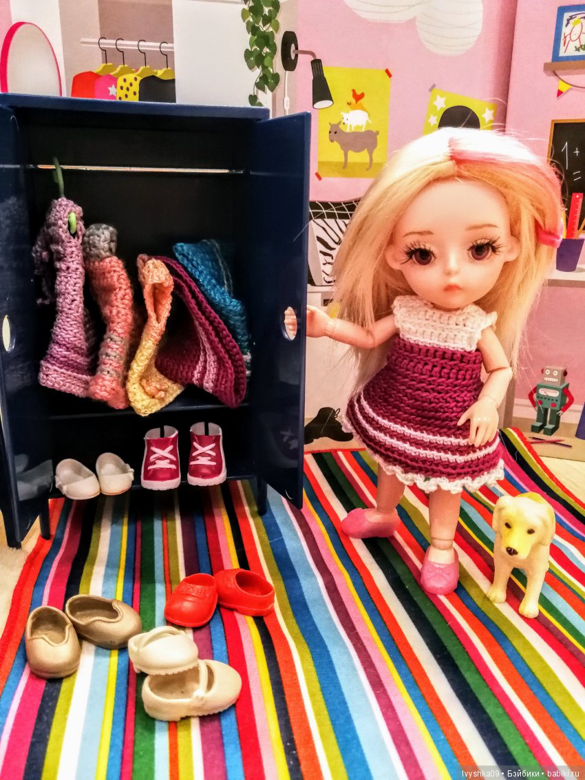 Эми из Китая, смена имиджа малышки шарнирки