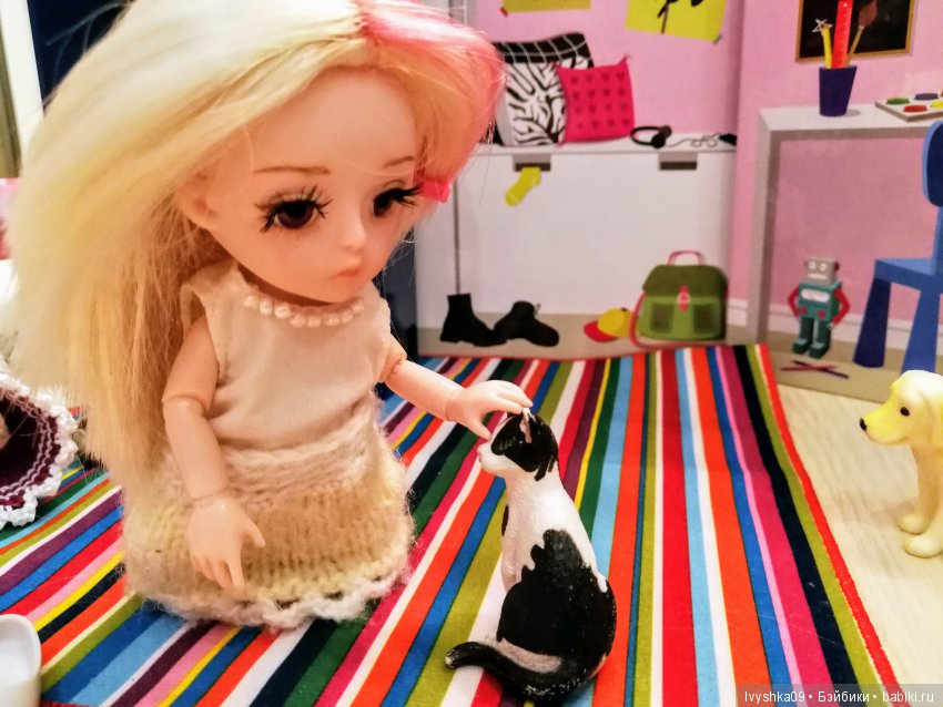 Эми из Китая, смена имиджа малышки шарнирки (фото 10)