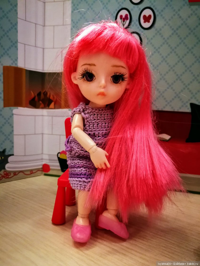 Эми из Китая, смена имиджа малышки шарнирки (фото 4)