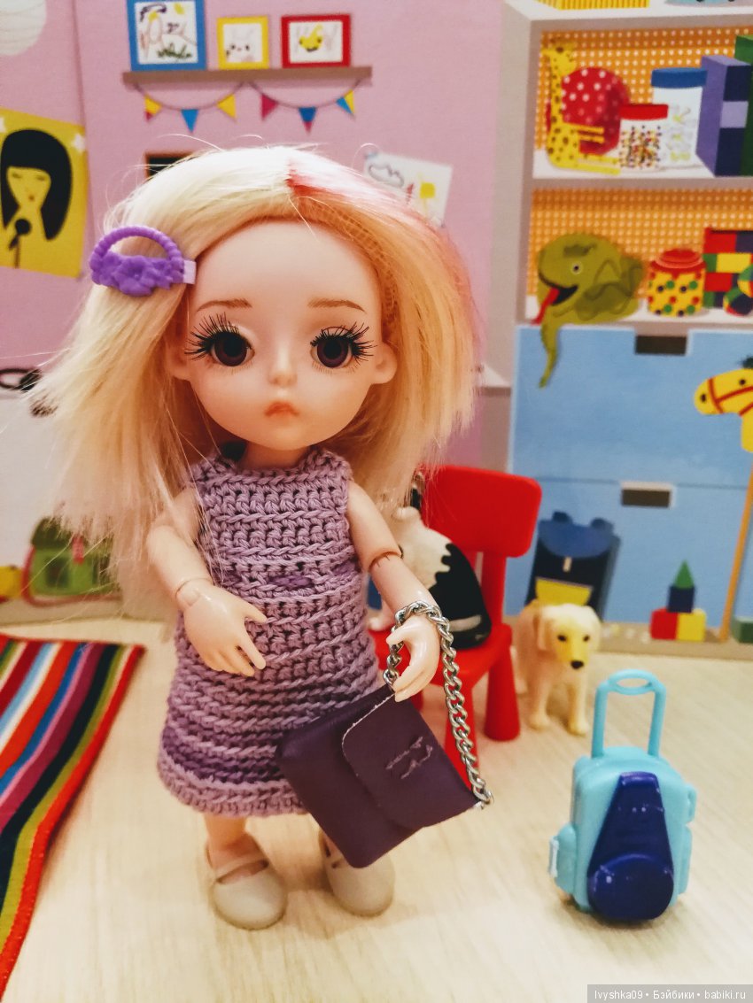 Эми из Китая, смена имиджа малышки шарнирки (фото 7)