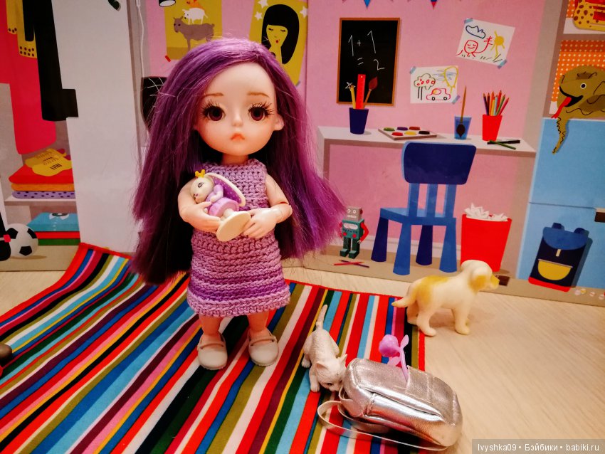 Эми из Китая, смена имиджа малышки шарнирки (фото 5)