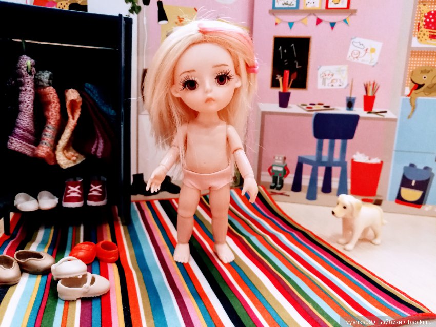 Эми из Китая, смена имиджа малышки шарнирки (фото 8)