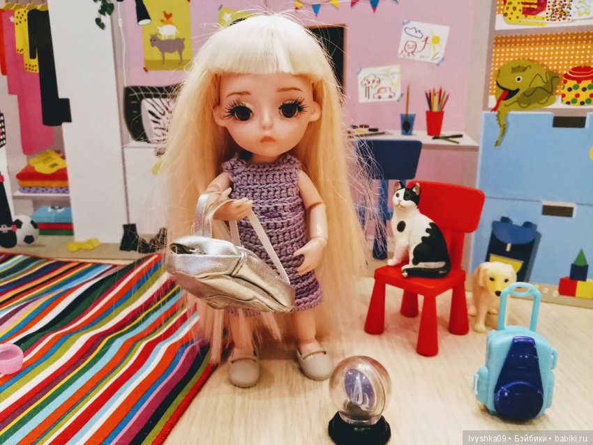 Эми из Китая, смена имиджа малышки шарнирки (фото 3)