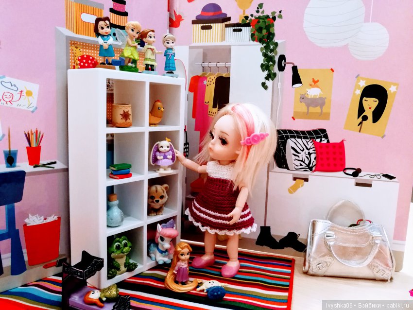 Эми из Китая, смена имиджа малышки шарнирки