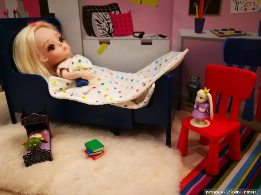 Эми из Китая, смена имиджа малышки шарнирки