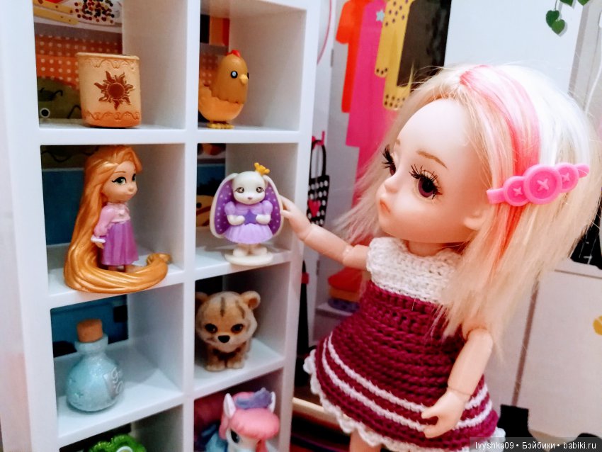 Эми из Китая, смена имиджа малышки шарнирки