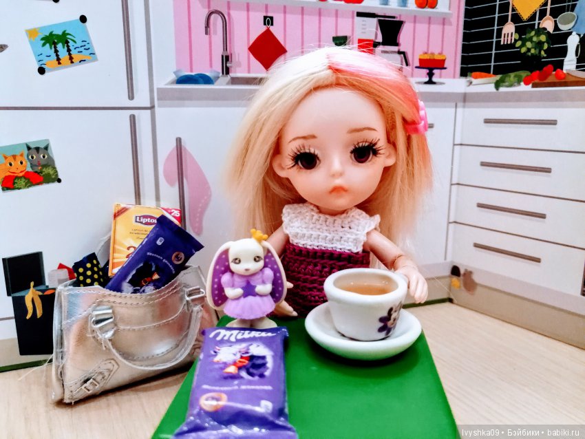 Эми из Китая, смена имиджа малышки шарнирки