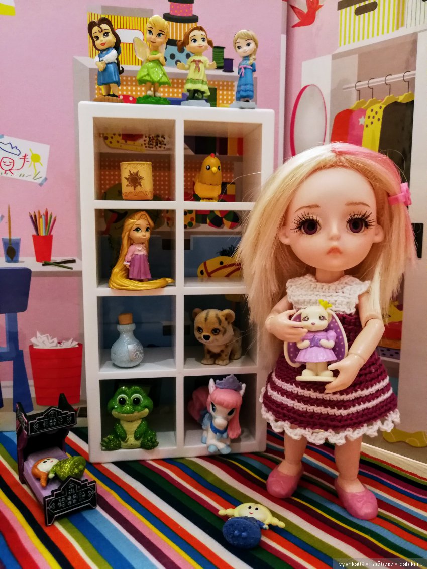 Эми из Китая, смена имиджа малышки шарнирки