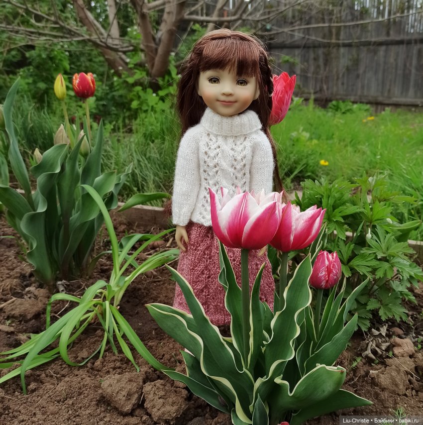 Весна. Тюльпаны. Бэлла | Бэйбики Весна. Тюльпаны. Бэлла — Куклы Ruby Red (Руби Ред) Fashion Friends: Siblies (фото 3)