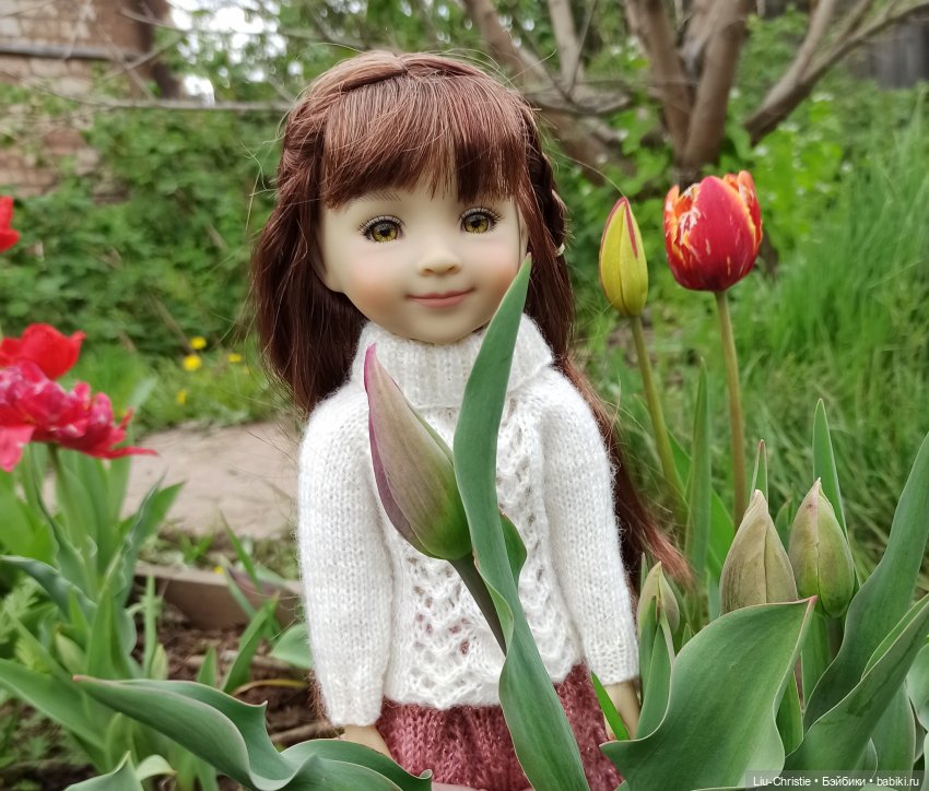 Весна. Тюльпаны. Бэлла | Бэйбики Весна. Тюльпаны. Бэлла — Куклы Ruby Red (Руби Ред) Fashion Friends: Siblies (фото 5)