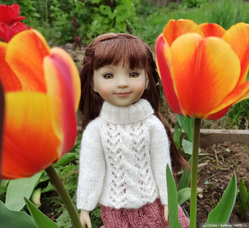 Весна. Тюльпаны. Бэлла | Бэйбики Весна. Тюльпаны. Бэлла — Куклы Ruby Red (Руби Ред) Fashion Friends: Siblies (фото 4)