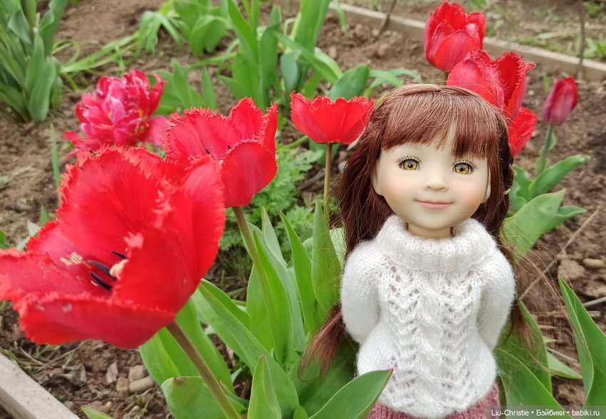 Весна. Тюльпаны. Бэлла | Бэйбики Весна. Тюльпаны. Бэлла — Куклы Ruby Red (Руби Ред) Fashion Friends: Siblies (фото 2)