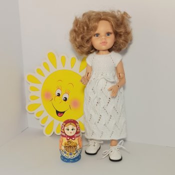 Вязаные наряды для Леры