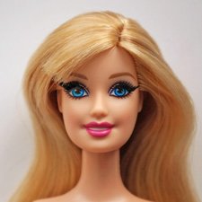 Барби Стайл нюд GG молд Style Barbie Doll (Dark Blue Jacket)