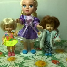 куклы Полинки и интерактивная куколка Золушка