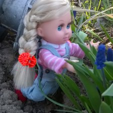 Галинка с Полинкой во саду ли в огороде