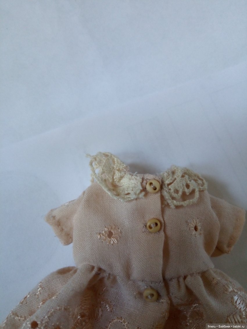 Хотела написать топик про платье, а получается про куклу (фото 5)