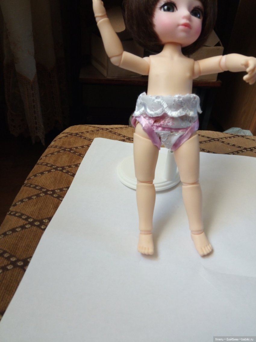 Кружевное платье для моей любимицы (фото 8)