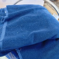 Бархат на х/б основе. Абсолютно новый отрез