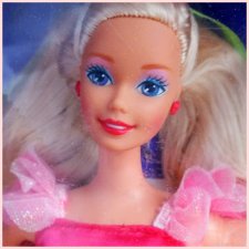 Barbie Party Changes Pétalos De Rosa 1992 Matte