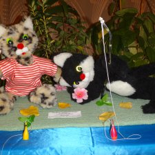 Мои коты-рыболовы