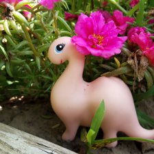 Дино Бамбино , розовый Динозавр.