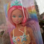 Русалка с розовыми волосами Barbie, odile