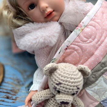 Лоскутная нежность для любимых кукол