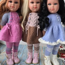 Комплекты из пуха норки, для ллоренс 42 см