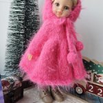 Пушистая шубка для паолочек из мериноса