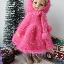 Пушистая шубка для паолочек из мериноса