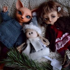 Новогодних радостей и поздравлялок пост! А еще наши подарочки от Тайного Санты