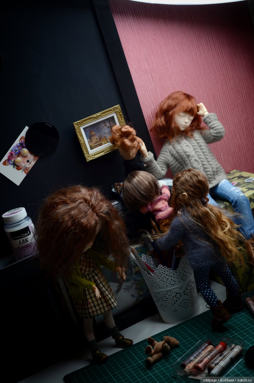 Хоум фото моих девчонок. За кадром (фото 2)