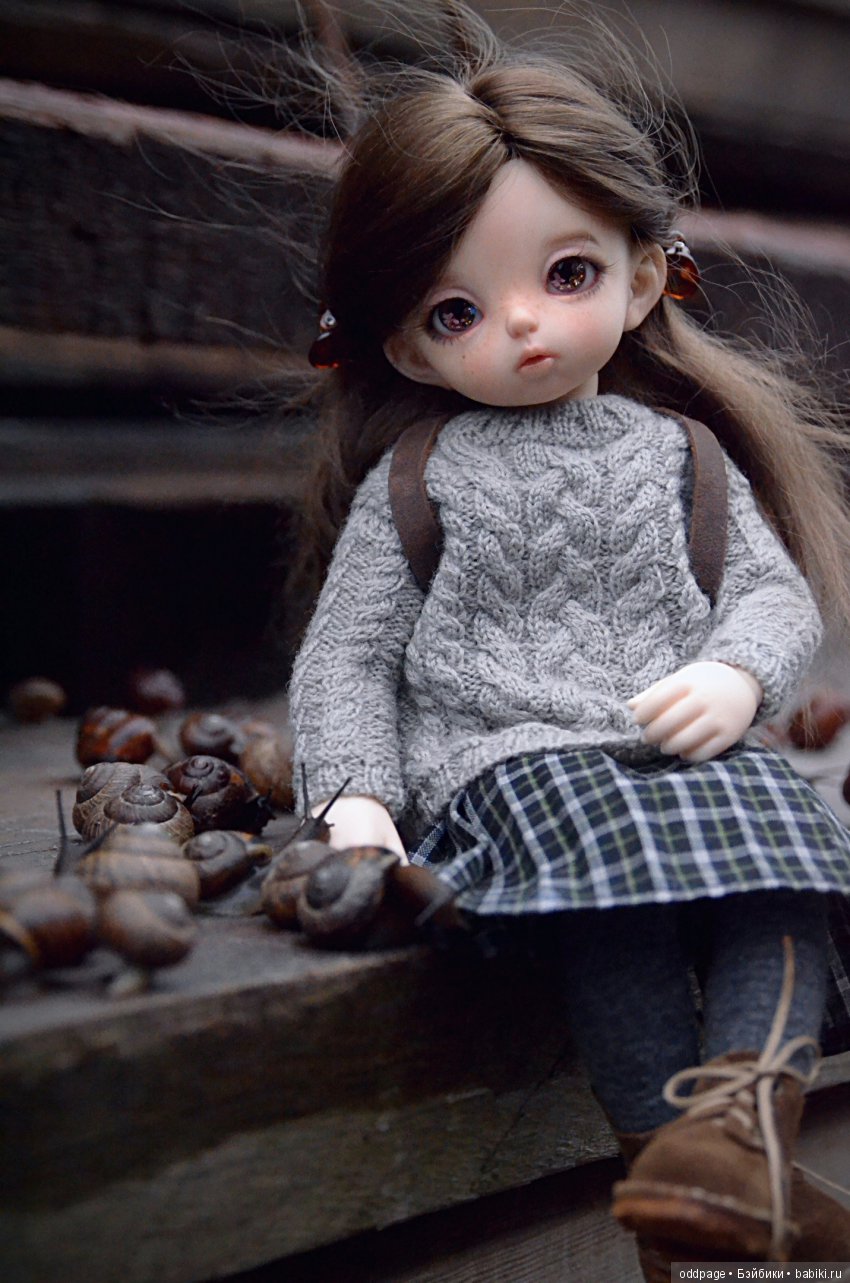 Матильда и улиточки | Бэйбики Матильда и улиточки — Куклы Fairyland (ФэйриЛэнд): BJD (БЖД)