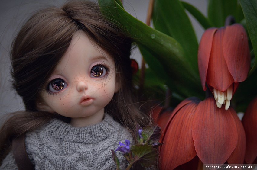 Матильда и улиточки | Бэйбики Матильда и улиточки — Куклы Fairyland (ФэйриЛэнд): BJD (БЖД) (фото 6)