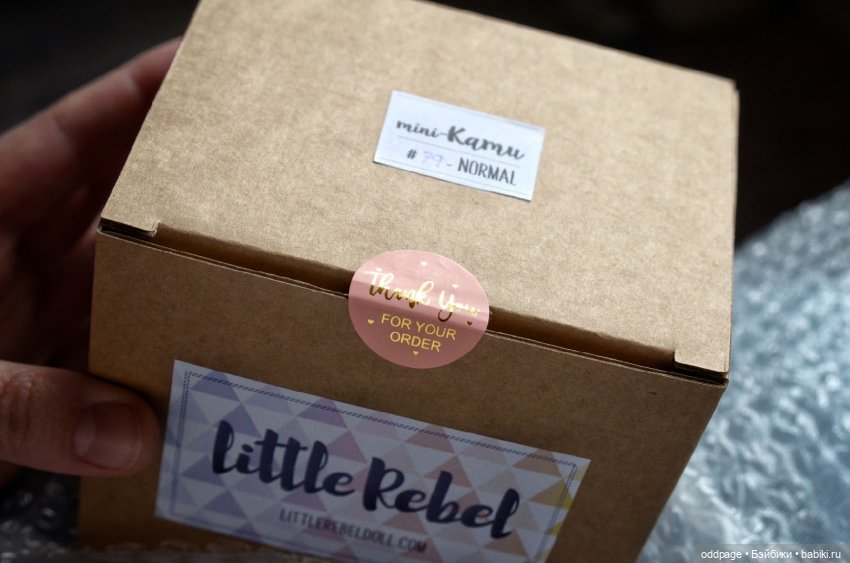 Зефирный азиатик Mini Kamu от Little Rebel Doll