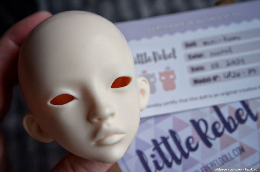 Зефирный азиатик Mini Kamu от Little Rebel Doll (фото 2)