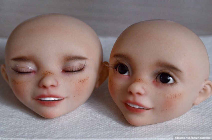 макияж куклы Oddpage