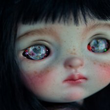 Фентези глазки для бжд 18/9 мм