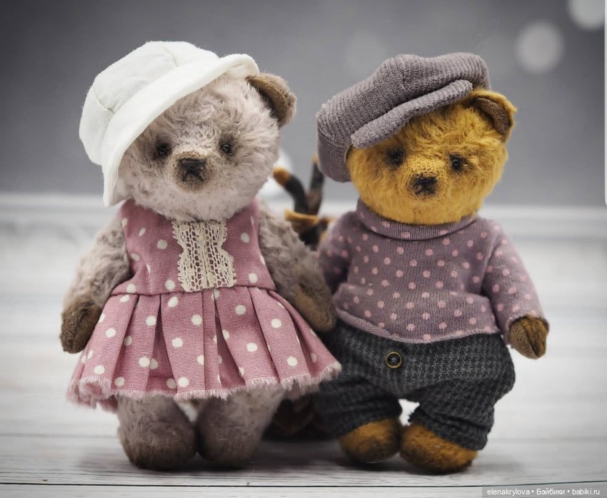 Миниатюрные мишки — Авторские мишки Тедди и друзья: фото