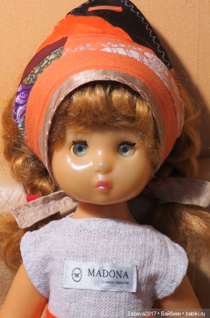 одежда, платье, советская кукла, топик, косынка