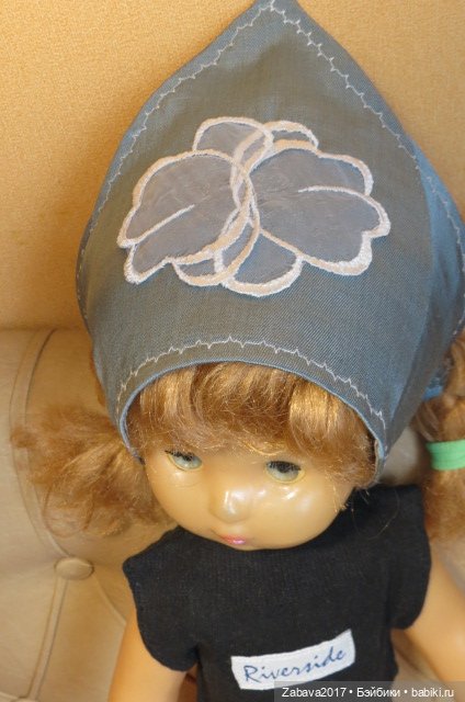 одежда, платье, советская кукла, топик, косынка