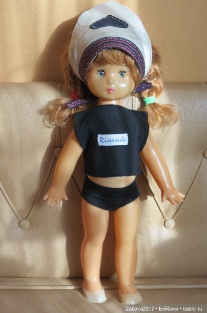 одежда, платье, советская кукла, топик, косынка